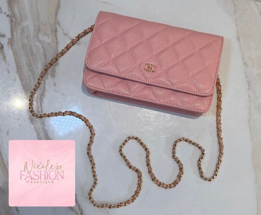 Pink Flap Bag